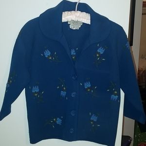 Vintage 3/4 length sleeve sweater